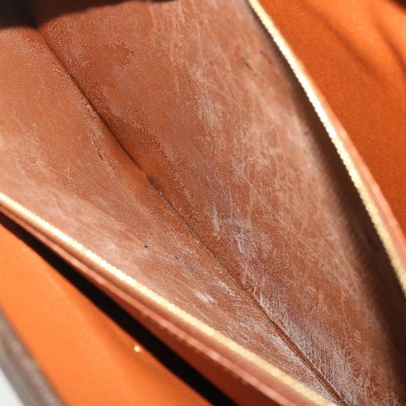 LOUIS VUITTON Monogram Serviette Fermoir Business Bag M53305 LV Auth rd4785 - Picture 11 of 16